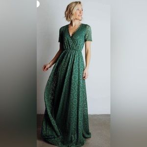 Baltic Born Venice Lace Maxi Dress - Green